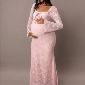 Lace Maternity Dress